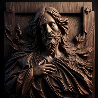 3D model st jesus (STL)